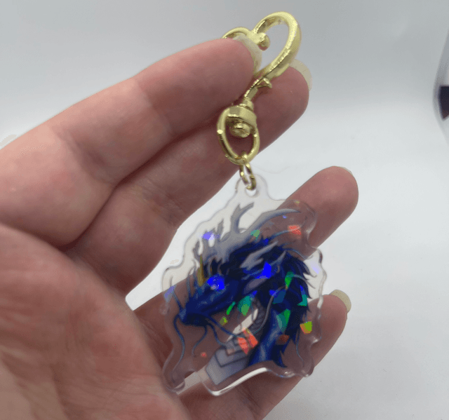 Sleutelhanger avatar draak