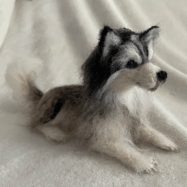 Husky naaldvilt