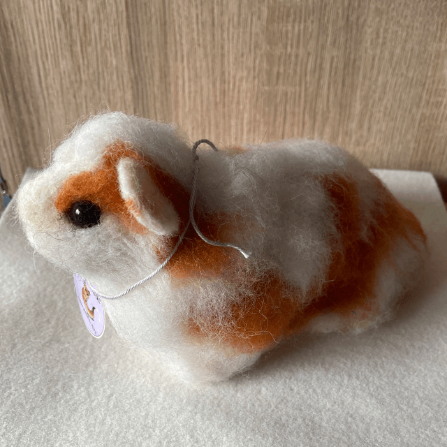 Levensechte cavia naaldvilt