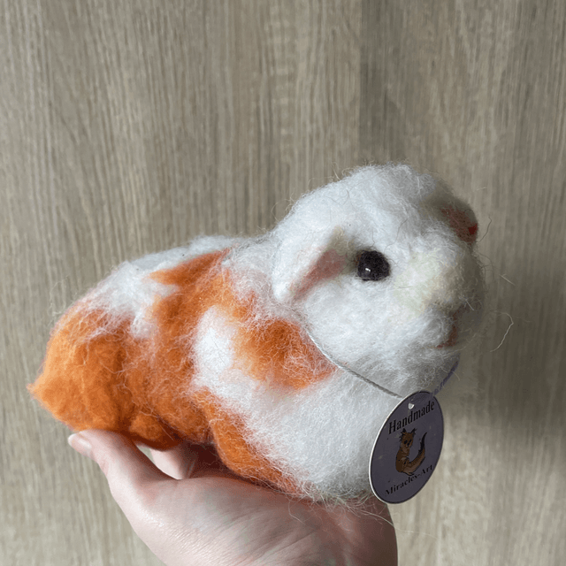 Levensechte cavia naaldvilt