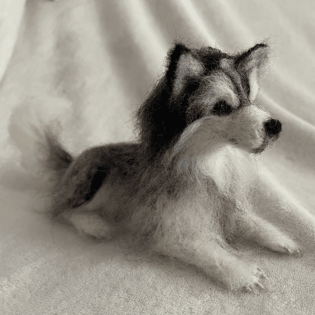 Husky naaldvilt